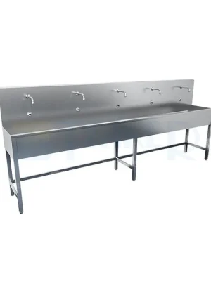 SLUN Nerezový žlab na nohou s termostaty SLUN 53ET 3000mm, 5ks elektroniky Akce