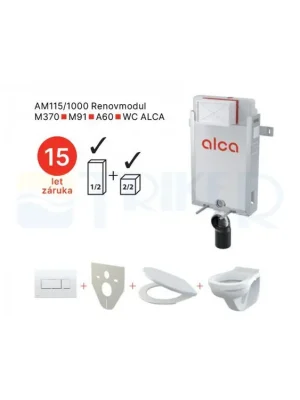 Expresní Doručení Renovmodul AM115/1000-5 1 pro závěsné WC (M1710+M91+A60+WC ALCA)