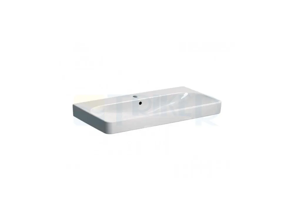 Flitsaanbieding Smyle Square umyvadlo 90 x 48 cm s otvorem, bílé