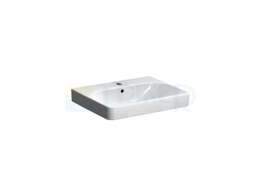 Fabrieksprijs Smyle Square umyvadlo 60 x 48 cm s otvorem, bílé