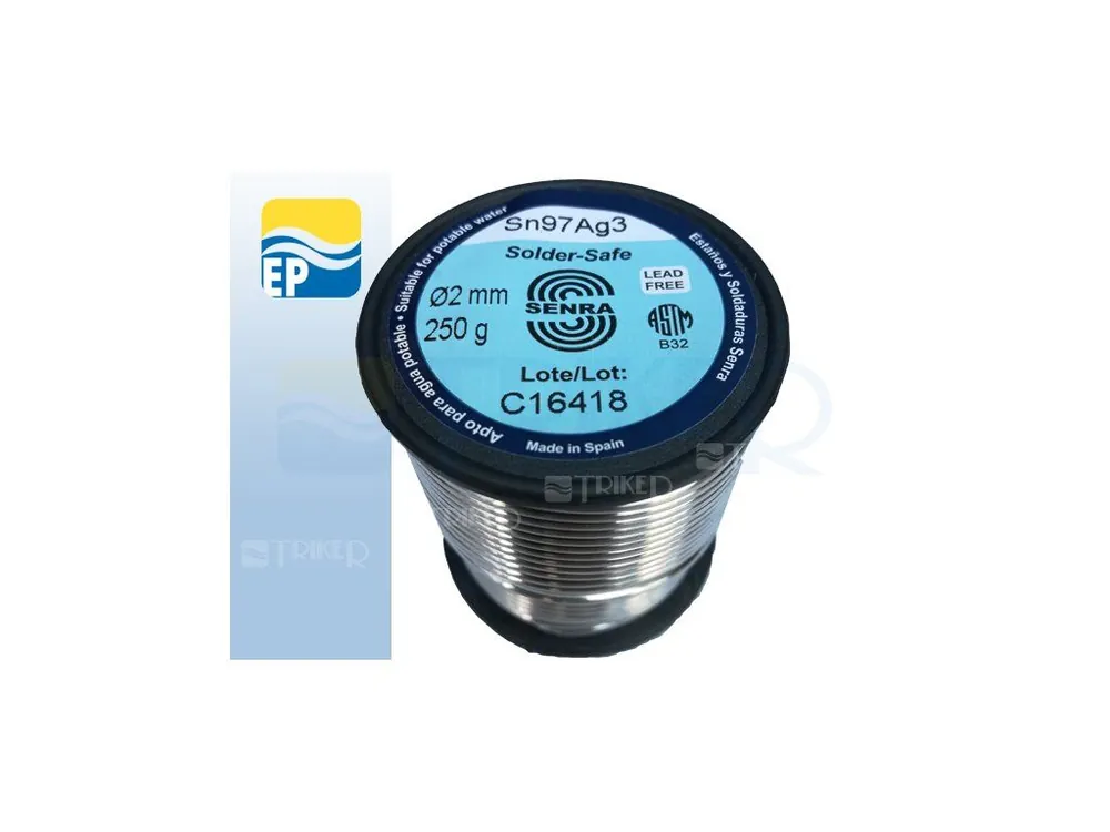 EP pájka 220 S-Sn97Ag3 (topení) 2 mm/100 g Superprijs