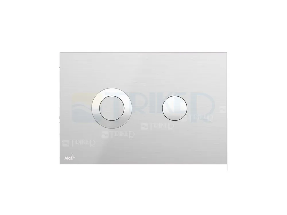 Tlačítko ovládací Alca TURN INOX nerez/polomat Speciale Aanbieding