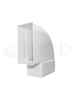 Bestel Nu Ventilační koleno horizontální D/KPO ploché 220 x 55 mm
