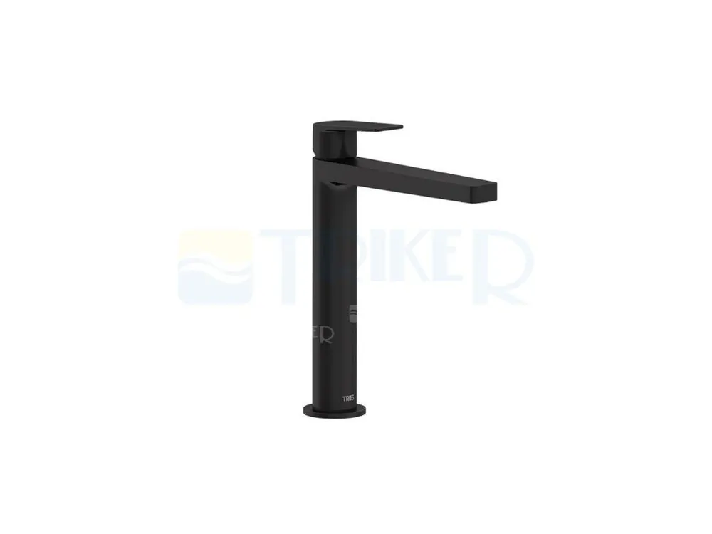Tres Project umyvadlová baterie černá mat 246 mm Nieuw