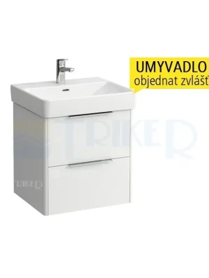 Base skříňka s 2 zásuvkami pod umyvadlo Pro S 55 x 46,5 cm, bílá/mat Uitverkoop