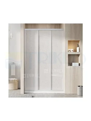 Značkový ASDP3-100/198 sprchové dveře satin/pearl
