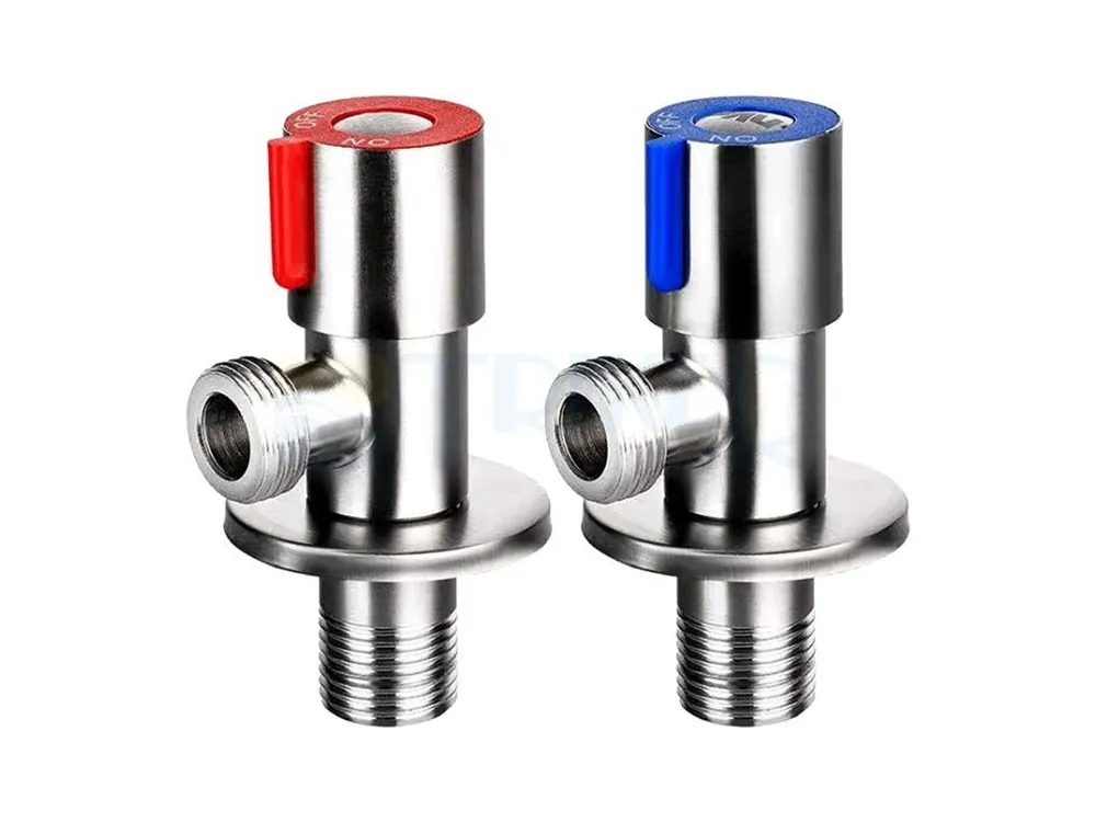 Ventil rohový nerezový TE-66N 1/2"x1/2" (sada 2ks) Express Levering