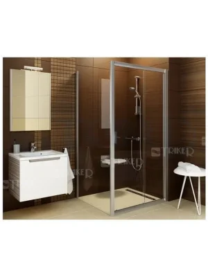 Actieprijs BLPS pevná stěna BLPS-90 (870-890mm) profil bílý, výplň transparent