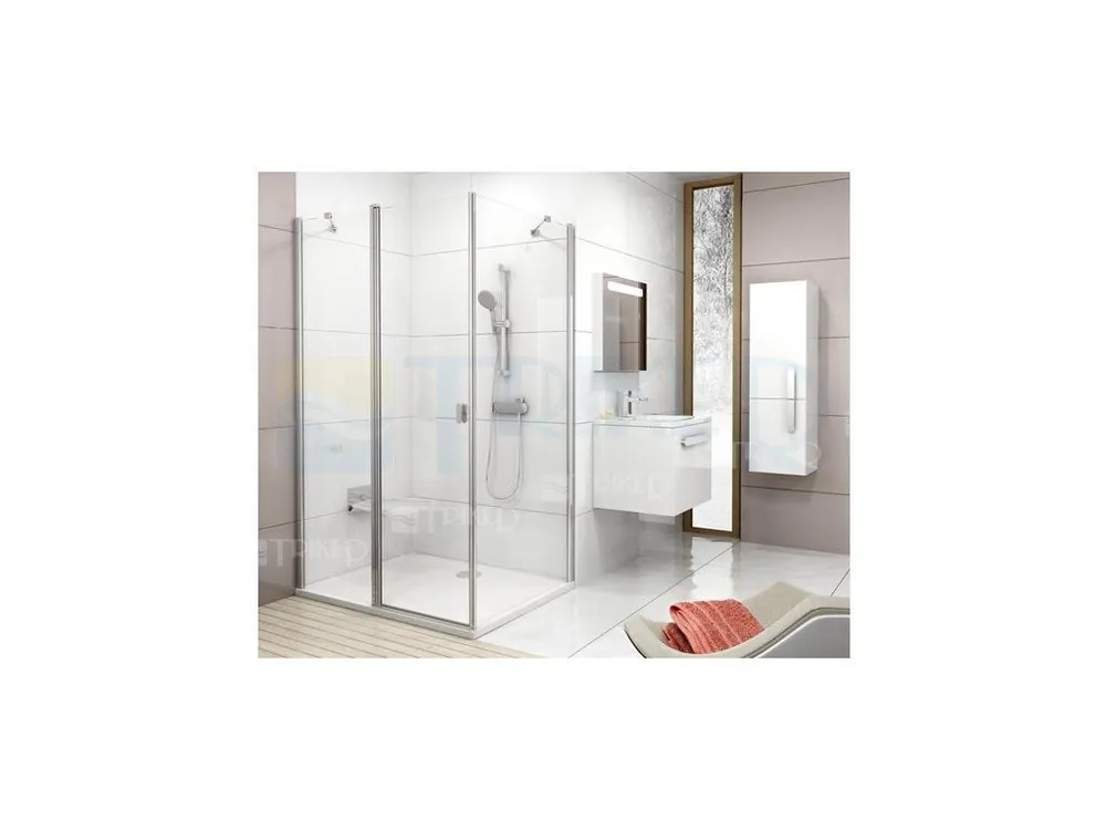 Gereduceerde Prijs CRV2 sprchový kout CRV2-110 (1080-1100mm) profil lesk, výplň transparent