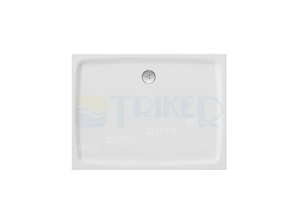 Gigant Pro FLAT vanička z litého mramoru 120 x 90 x 3 cm bílá Gecertificeerd