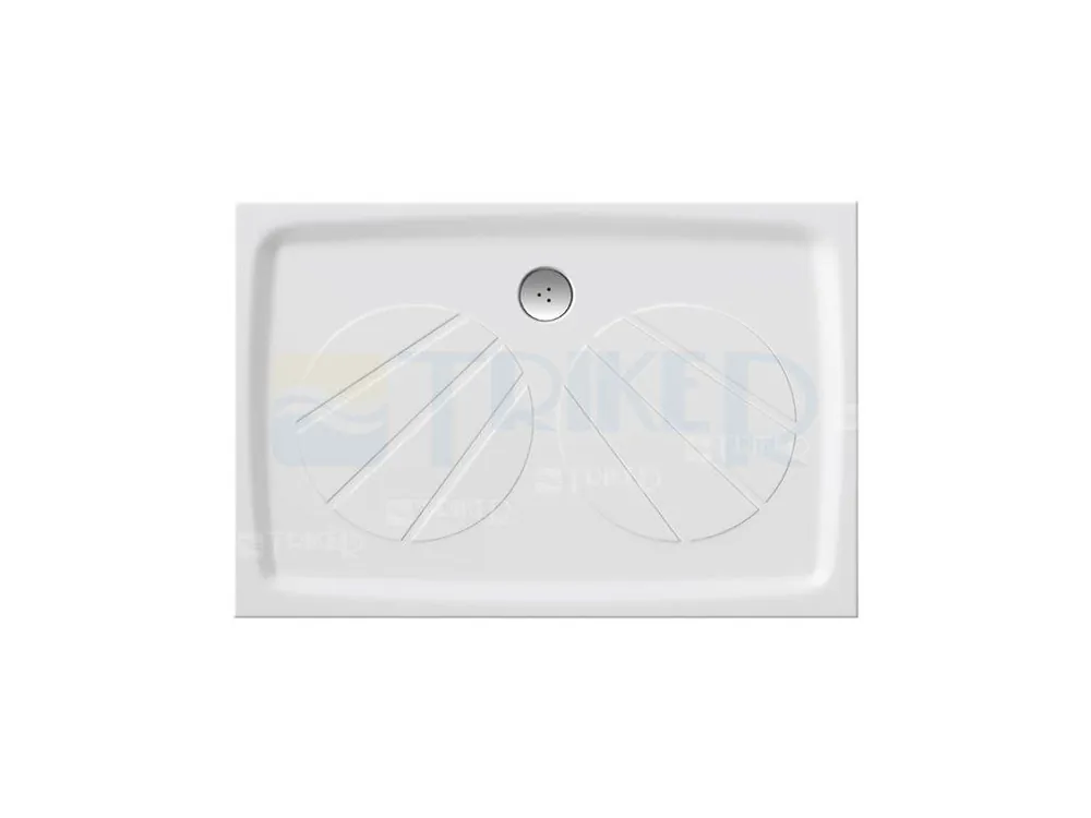 Meest Verkocht Gigant Pro vanička z litého mramoru 120 x 80 x 3 cm bílá