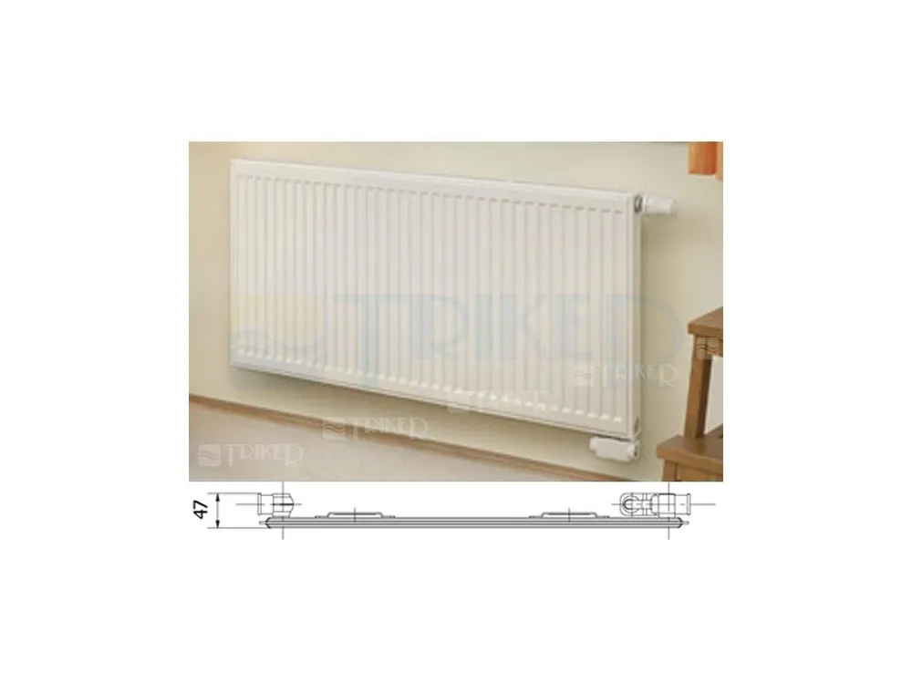 Radiátor Radik VK 10 50 x 180 x 4,7 cm Nieuw