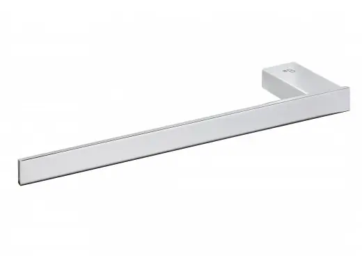 Elegantní držák ručníků levostranný Bemeta VIA, zaoblený, 135004044, šířka 297 mm, chrom Laatste Kans