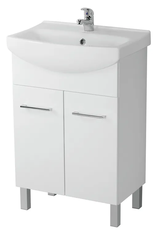 Skříňka Cersanit OLIVIA pod umyvadlo CERSANIA NEW 55 cm, bílá, S543-003-DSM Beperkte Voorraad