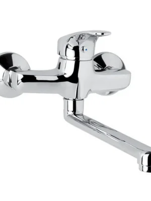 Dřezová nástěnná baterie Mereo SONÁTA CB30201N, rozteč 150 mm, ploché ramínko 250 mm,chrom Weekendaanbieding