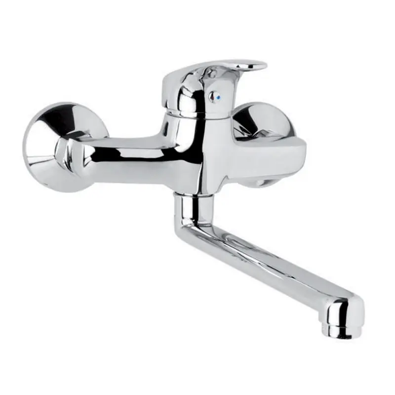 Dřezová nástěnná baterie Mereo SONÁTA CB30201N, rozteč 150 mm, ploché ramínko 250 mm,chrom Weekendaanbieding