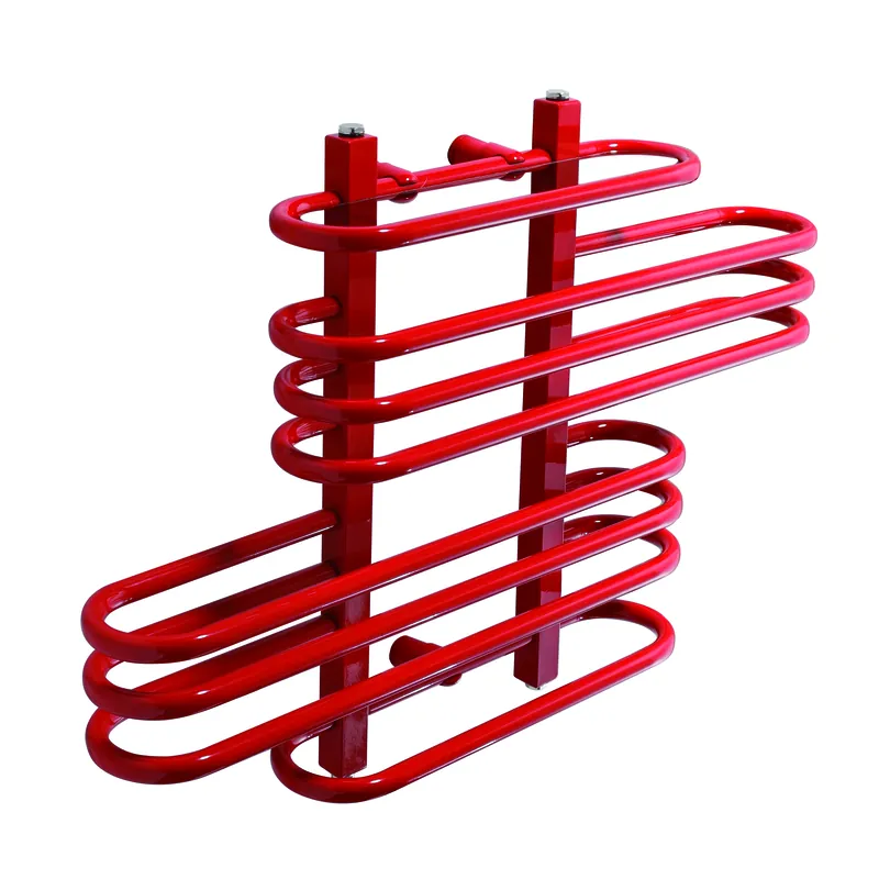 Hoge Kwaliteit Koupelnové topné těleso Neriet Diana-N, ND-03-900.0640-55-K3020, 900 x 640 mm, červené