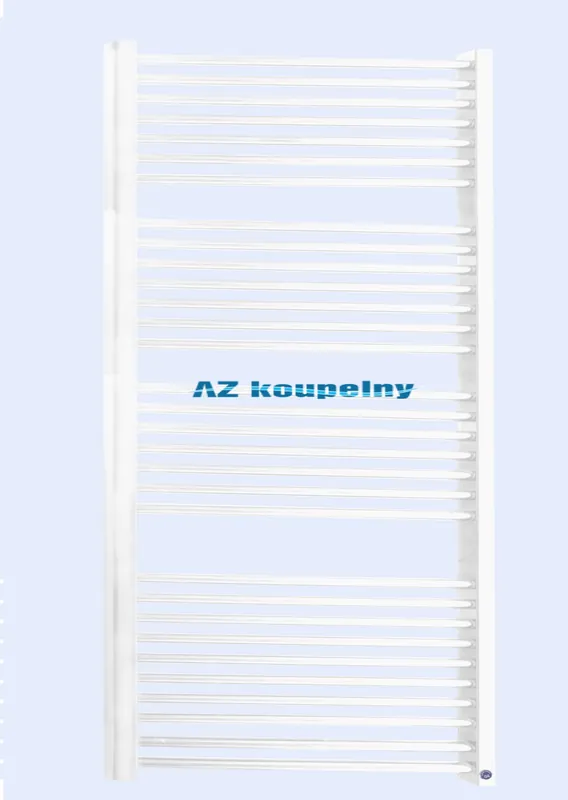 Koupelnový radiátor Neriet Primo-N, NP-03-750.1732-44-01, 750 x 1732 mm, bílý Hoge Kwaliteit