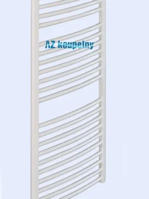 Značkový Koupelnový žebřík Neriet Primo Rondo-N, NR-03-600.1160-44-01, 600 x 1160 mm, bílý