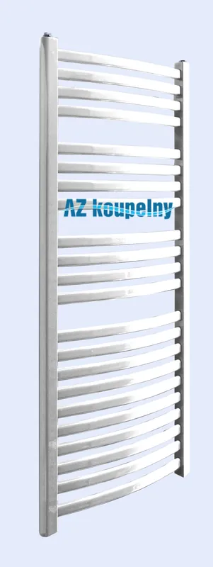 Topný žebřík do koupelny Neriet Paris Rondo-N, NS-24-500.1232-48-01, 500 x 1232 mm, bílý Lage Kosten