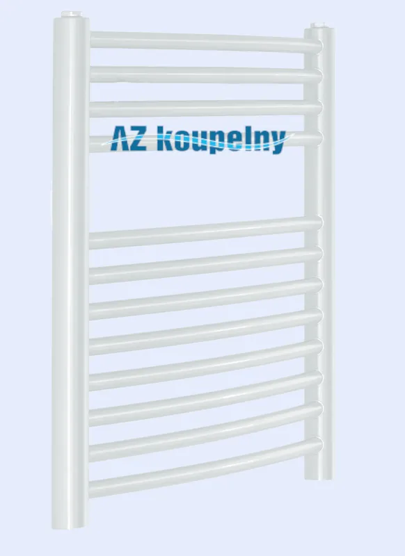 Premium Žebříkové topení do koupelny Neriet Lyra-N, NL-02-500.0780-60-01, 500 x 780 mm, bílá