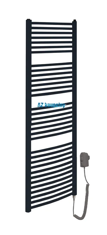 Gratis Retour Elektrický žebřík Neriet Primo Rondo-N, 600 x 1732 mm antracit s šedým termostatem RE