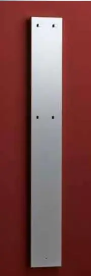 Direct Verzonden Elektrický designový panel k sušení ručníků PMH Nestor NE1C, leštěná nerez, 200 x 1500 mm
