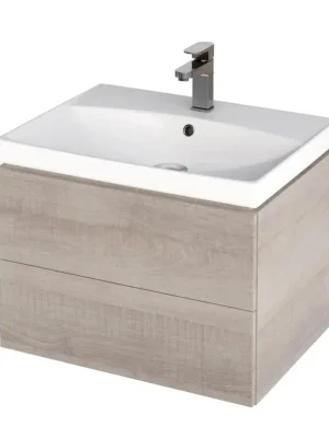 Skříňka pod umyvadlo Cersanit CITY 50, šedý dub, S584-006 Meest Verkocht
