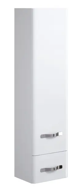 Lage Prijs Závěsná vysoká skříňka Opoczno URBAN HARMONY 156 cm, bílá, OS580-007