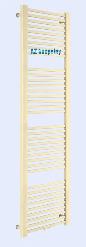 Laatste Kans Topný žebřík Neriet Quadro Duo-N/MM, NC-D8-500.1700-40-K1014+MM, 500 x 1700 mm, krémová