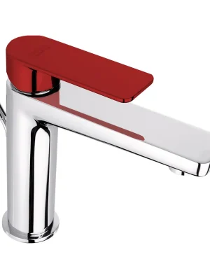 Betaalbaar Vodovodní baterie umyvadlová Bianchi FREEDOM 2002CRM/L05, designová, chrom / červená