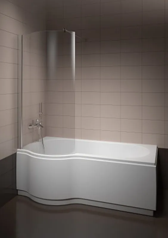 Vanová pevná zástěna Riho FJORD F500 na vanu DORADO, 76 cm Premium