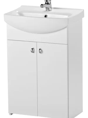 Skříňka Cersanit BIANCO pod umyvadlo CERSANIA NEW 50, bílá, S509-032-DSM Flitsaanbieding
