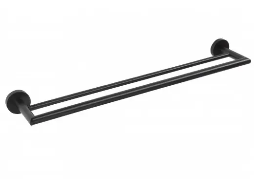 Finale Uitverkoop Držák ručníků dvojitý Bemeta DARK 104204050 655mm, barva černá