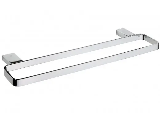 Designový dvojitý držák ručníků nástěnný Bemeta VIA, 135004082, 500 x 132 mm, chrom Lage Prijs