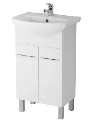 Alleen Vandaag Skříňka Cersanit OLIVIA pod umyvadlo LIBRA 50 cm, bílá, S543-005-DSM