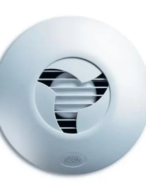 Ventilátor do koupelny a WC AIRFLOW iCON 15 SELV, 12 V DC, 197 mm, barva bílá, 72191 Meest Verkocht