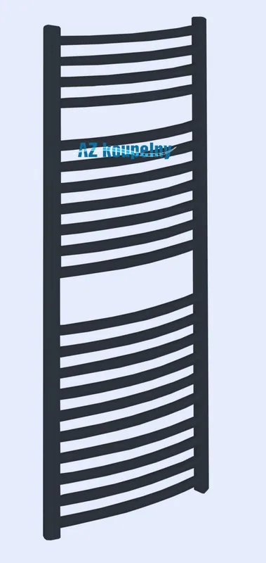 Uitverkoop Koupelnový žebřík Neriet Primo Rondo-N, NR-03-400.1160-44-K7016, 400 x 1160 mm, antracit