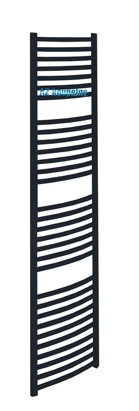 Betaalbaar Koupelnový žebřík Neriet Primo Rondo-N, NR-03-400.1732-44-K7016, 400 x 1732 mm, antracit