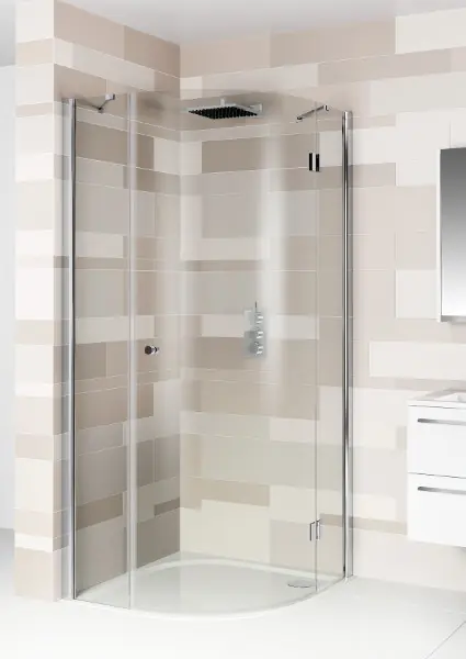 Sprchový kout čtvrtkruhový Riho POLAR P308, GW44200, 90 x 90 cm, R55 Gratis Retour