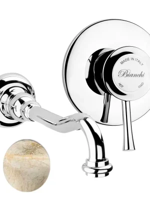 Aanbieding Retro baterie umyvadlová podomítková Bianchi BURLESQUE 2023WHT, toskánská bílá