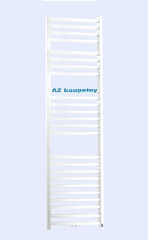 Finale Uitverkoop Koupelnový topný žebřík Neriet Primo-N/MM se středovým připojením, 400 x 1424 mm, bílý
