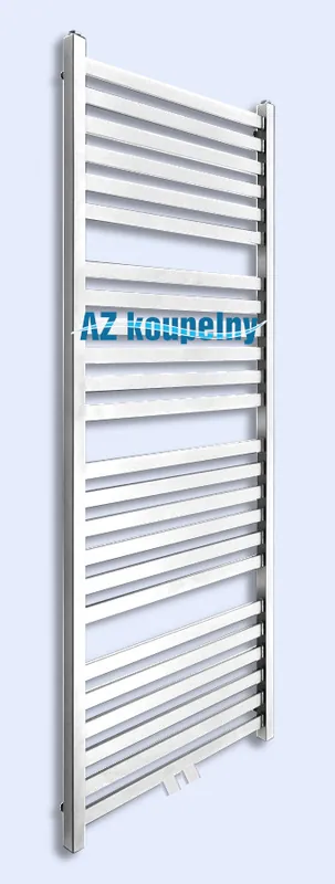 Goedkoop Topný žebřík hranatý Neriet Capri / MM - středové připojení 50 mm, 600 x 1436 mm, bílý