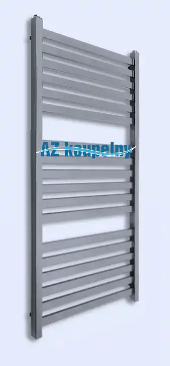 Rechtstreeks Van De Fabrikant Koupelnový topný žebřík Neriet Capri, NC-08-500.1072-52-K7040, 500 x 1072 mm, světle šedý