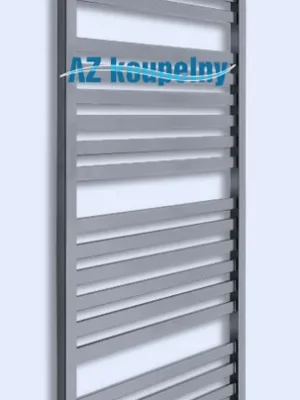 Veilige Betaling Koupelnový topný žebřík Neriet Capri, NC-08-500.1436-52-K7040, 500 x 1436 mm, světle šedý