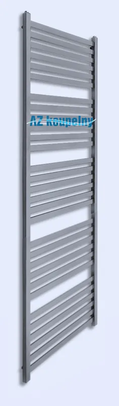 Koupelnový topný žebřík Neriet Capri, NC-08-500.1748-52-K7040, 500 x 1748 mm, světle šedý Koopje