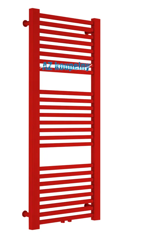 Alleen Vandaag Topný žebřík Neriet Quadro Duo-N/MM, NC-D8-600.1140-40-K3020+MM, 600 x 1140 mm, červená