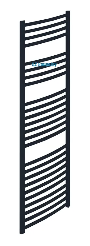 Koupelnový žebřík Neriet Primo Rondo-N, NR-03-500.1424-44-K7016, 500 x 1424 mm, antracit Bestseller