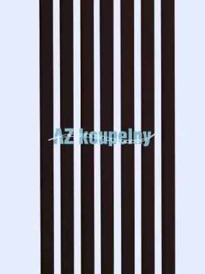 Koupelnový radiátor P.M.H. DARIUS S HÁČKY DAH9BR - Strukturální hnědá, 600 x 1800 mm Akce