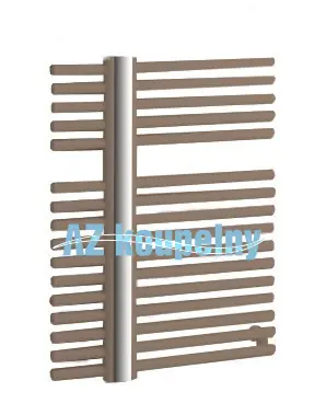 Beperkt Aanbod Koupelnový radiátor P.M.H. KRONOS KR1GBE - Strukturální barva, 600 x 800 mm, šedobéžová